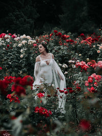Off The Shoulder Bridal Cape (#SHIVA) - Dream Dresses by P.M.N.